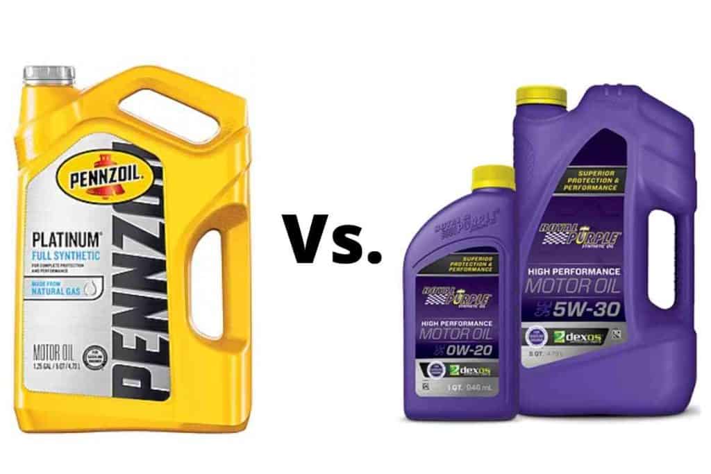 Pennzoil Platinum Vs Royal Purple