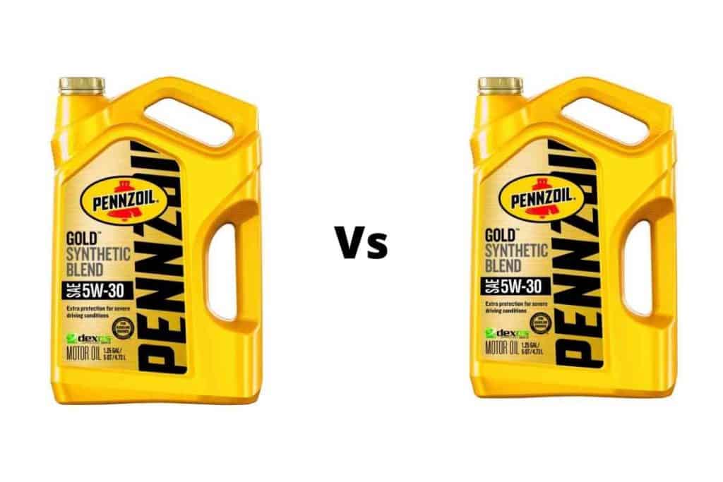 Difference Between Pennzoil Gold and Platinum