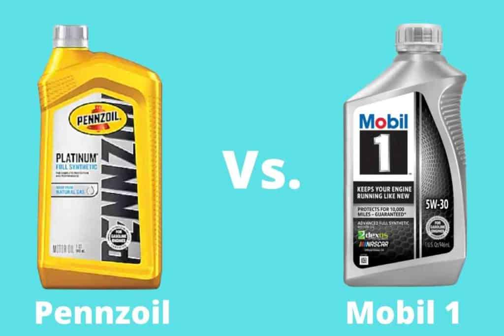 Differences Between Pennzoil and Mobil 1