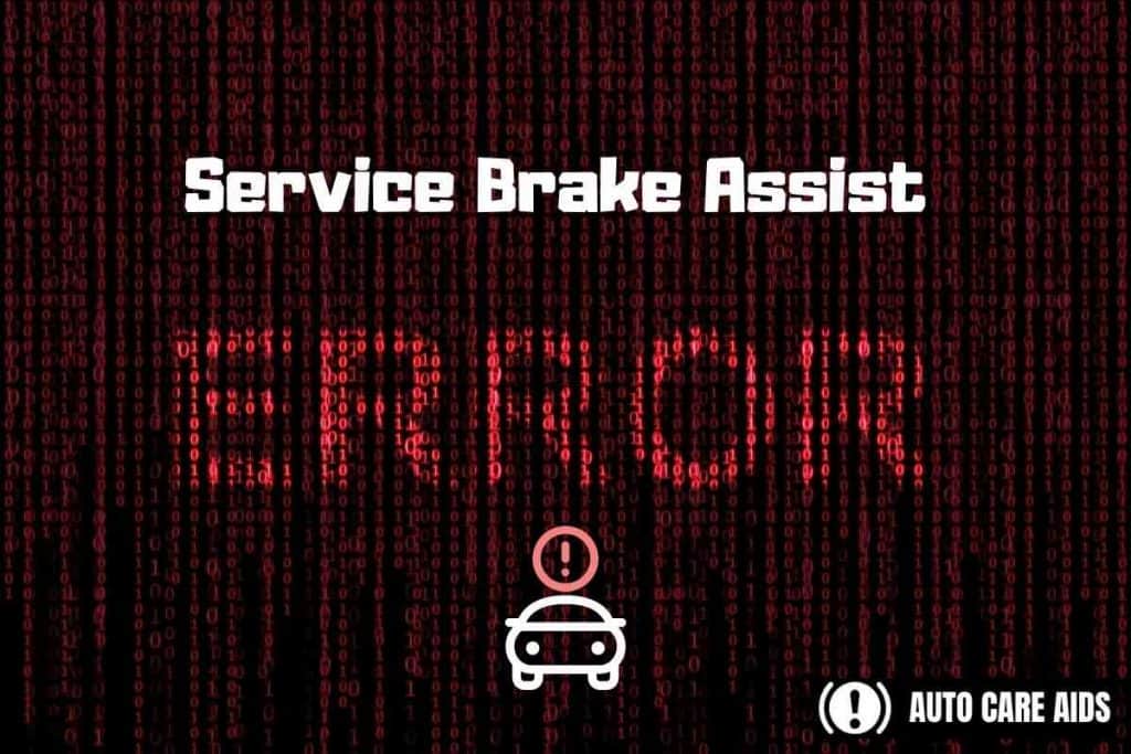 What Does Service Brake Assist Mean